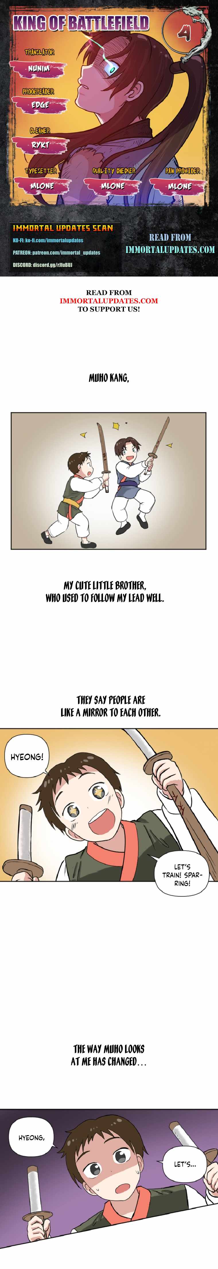 King of Battlefield Chapter 4 - Page 0