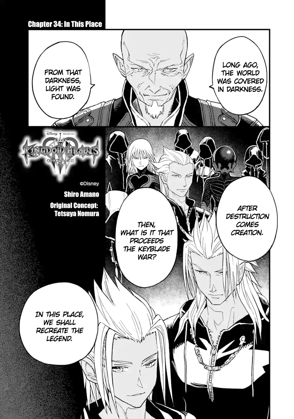 Kingdom Hearts III Chapter 34 - Page 1