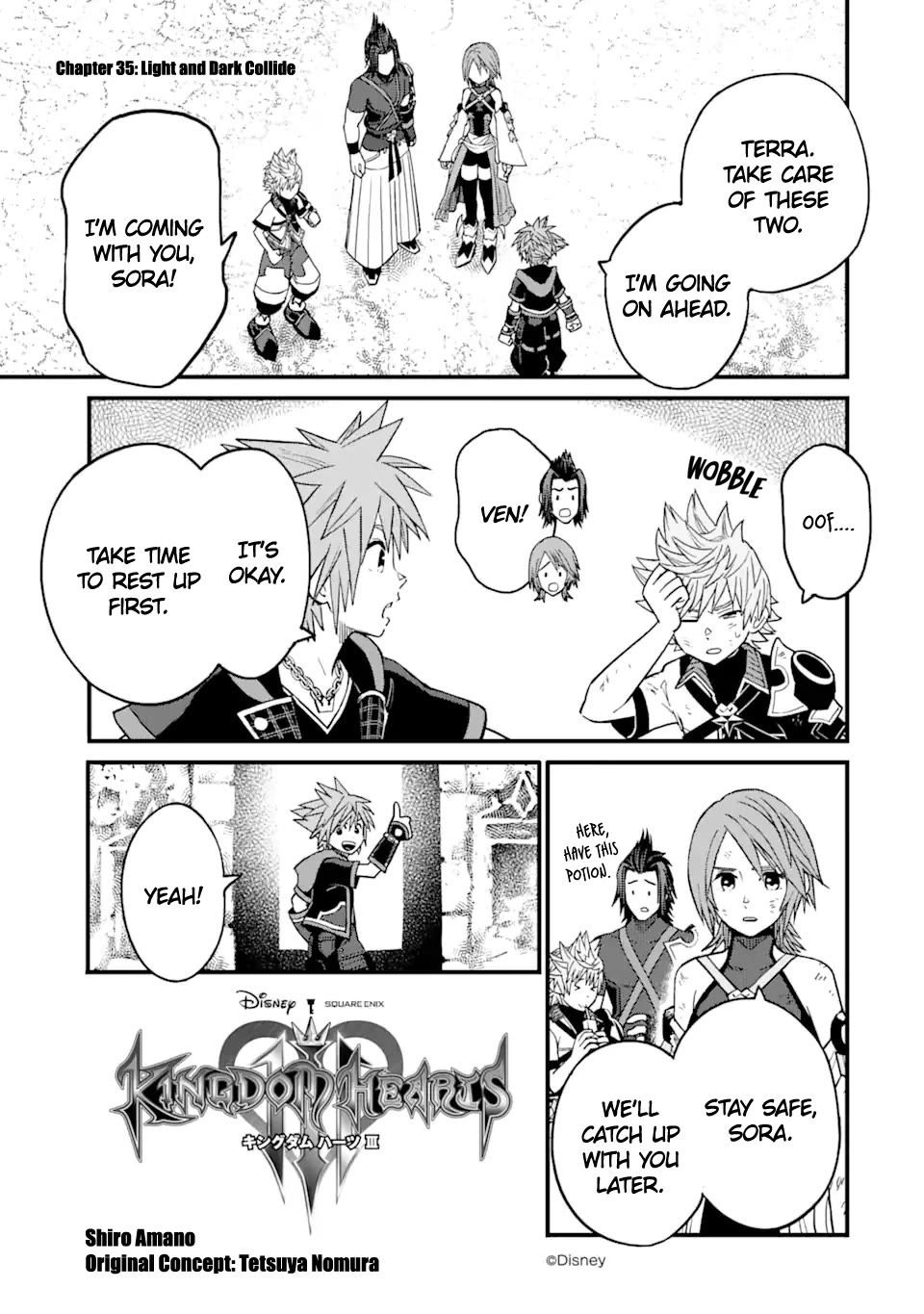 Kingdom Hearts III Chapter 35 - Page 1