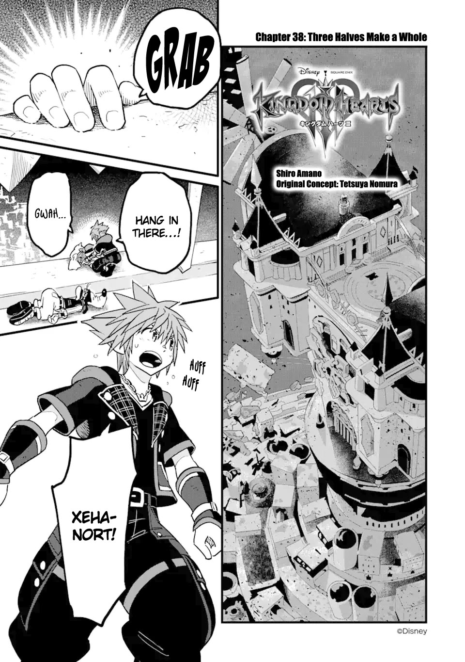 Kingdom Hearts III Chapter 38 - Page 1