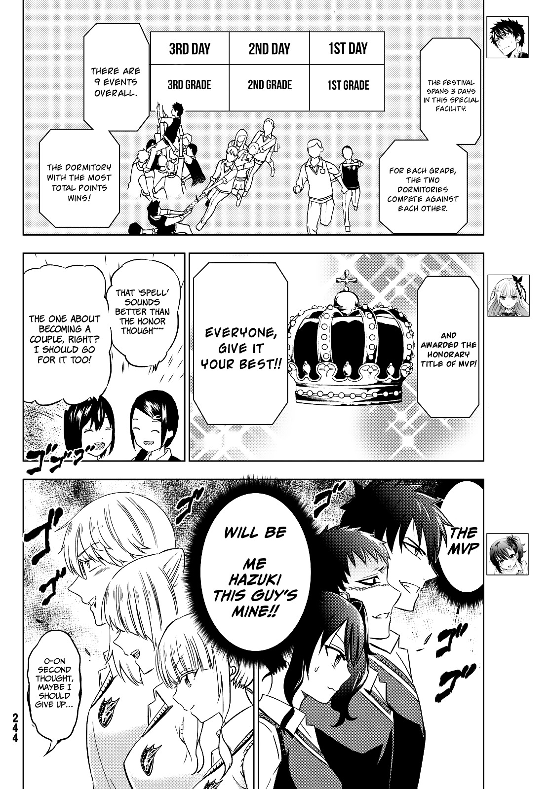 Kishuku Gakkou no Juliet Chapter 10 - Page 8