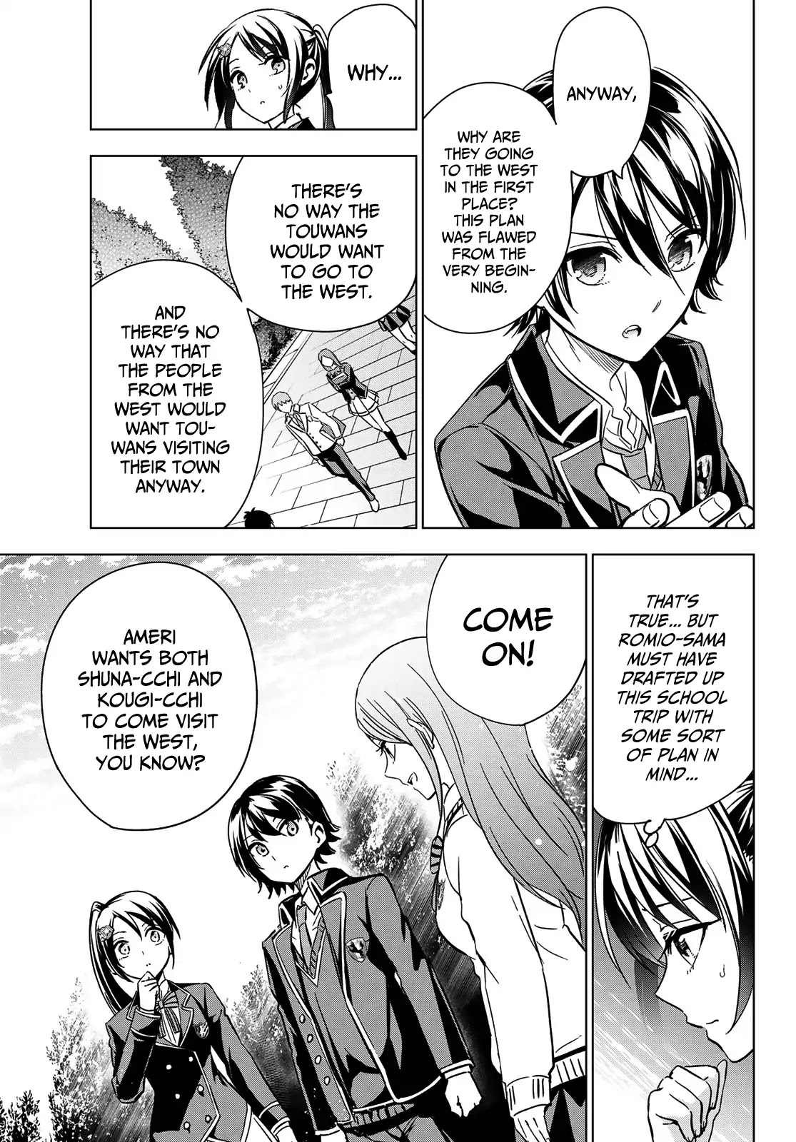 Kishuku Gakkou no Juliet Chapter 100 - Page 14