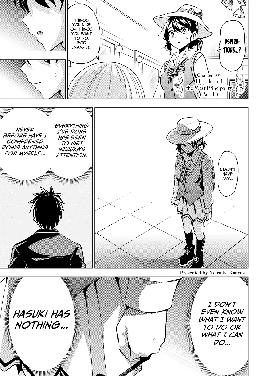 Kishuku Gakkou no Juliet Chapter 104 - Page 3