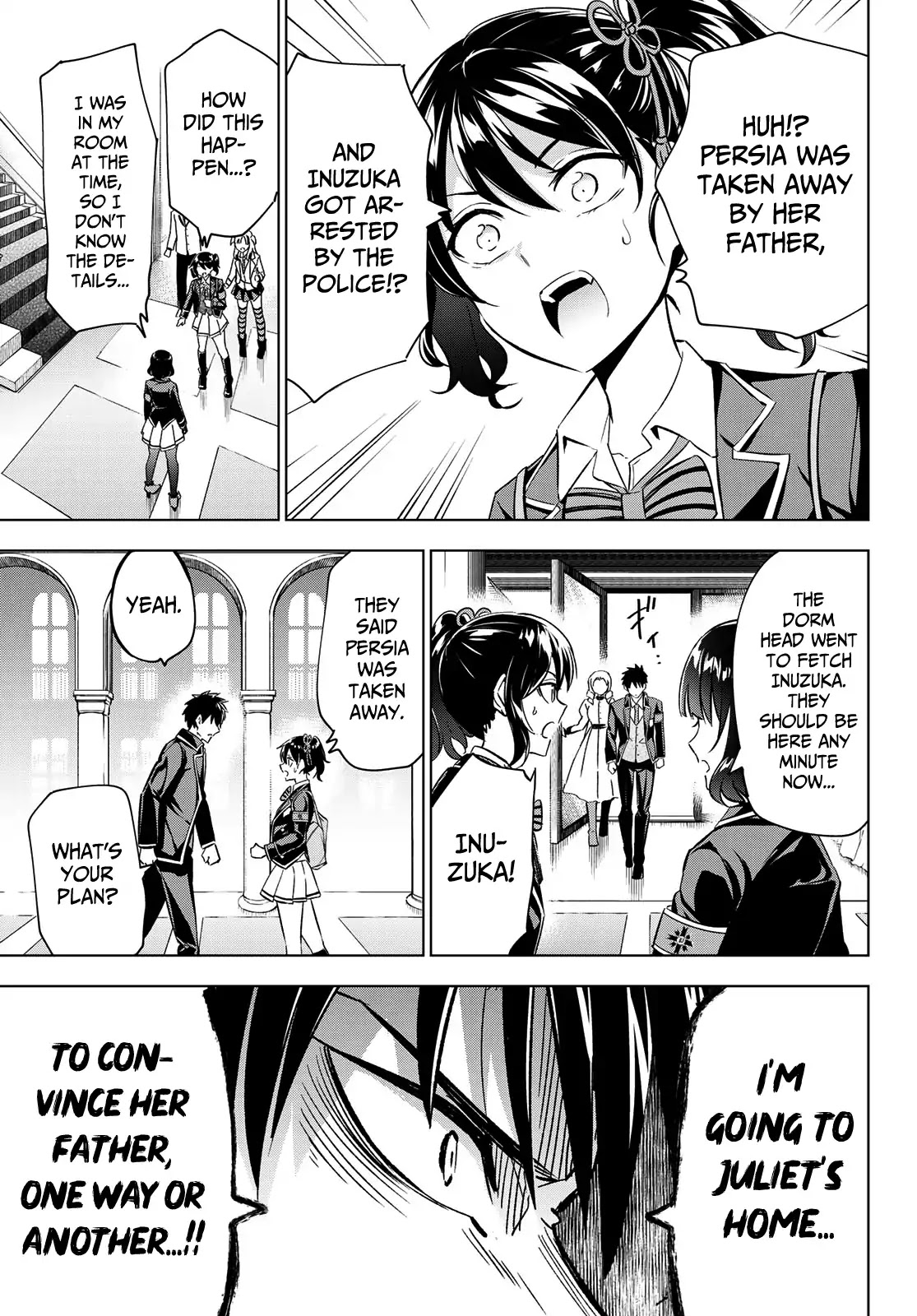 Kishuku Gakkou no Juliet Chapter 110 - Page 17