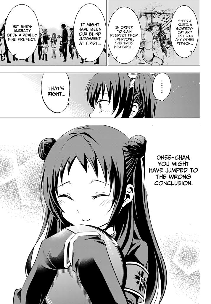Kishuku Gakkou no Juliet Chapter 34 - Page 15