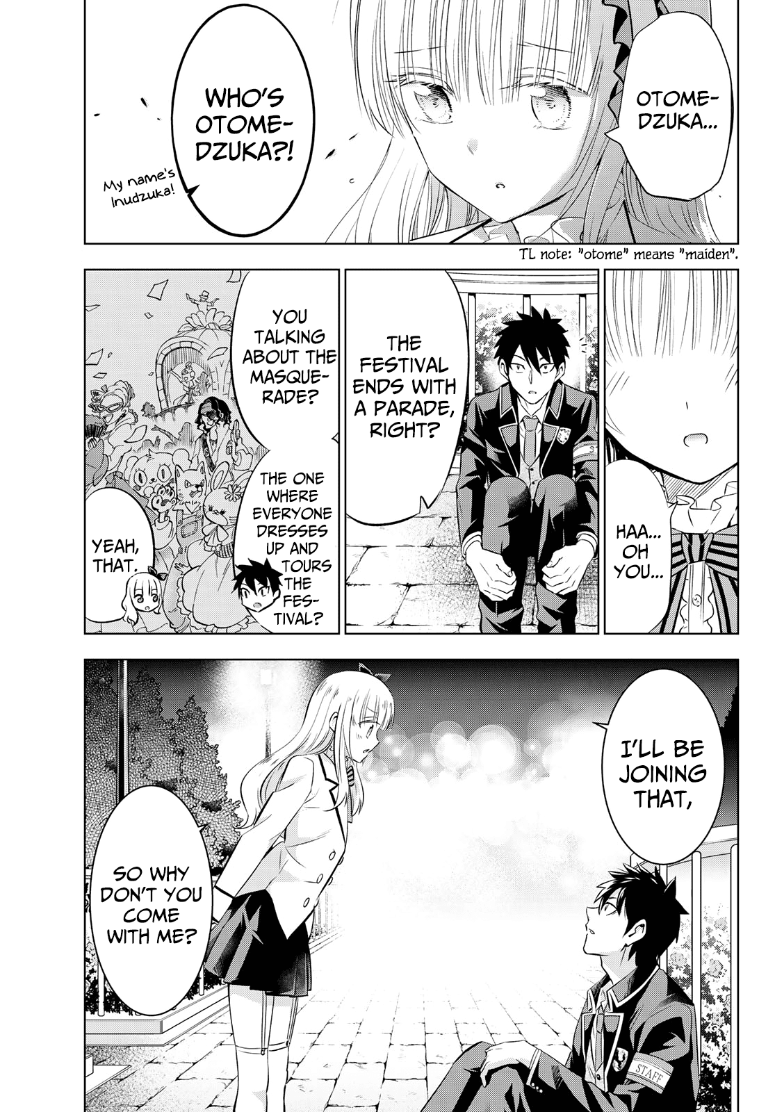 Kishuku Gakkou no Juliet Chapter 42 - Page 15