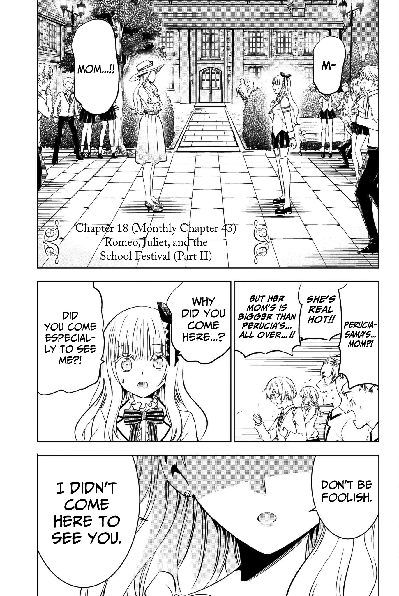 Kishuku Gakkou no Juliet Chapter 43 - Page 1