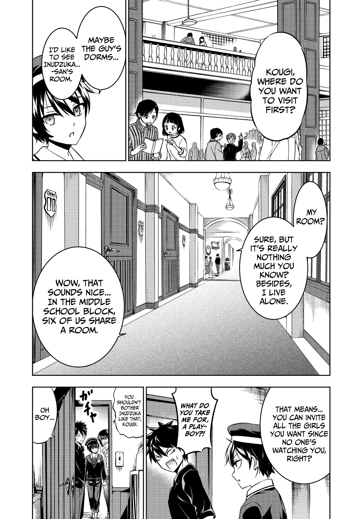 Kishuku Gakkou no Juliet Chapter 45 - Page 11