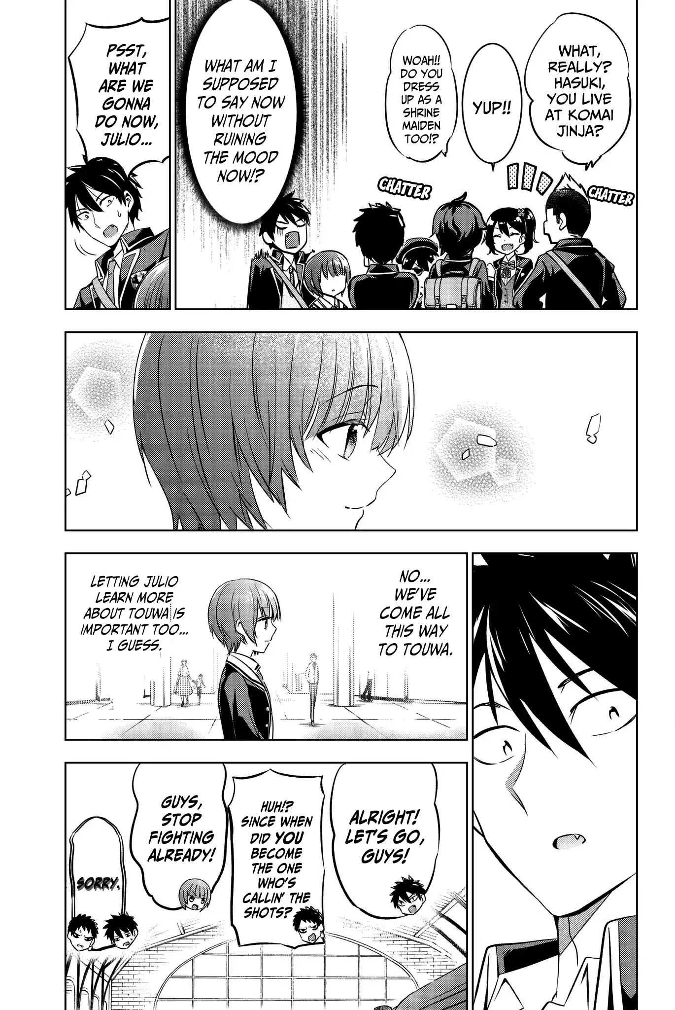 Kishuku Gakkou no Juliet Chapter 48 - Page 12