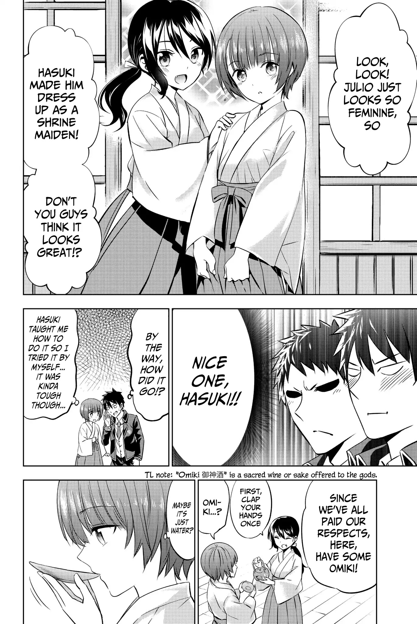 Kishuku Gakkou no Juliet Chapter 48 - Page 15