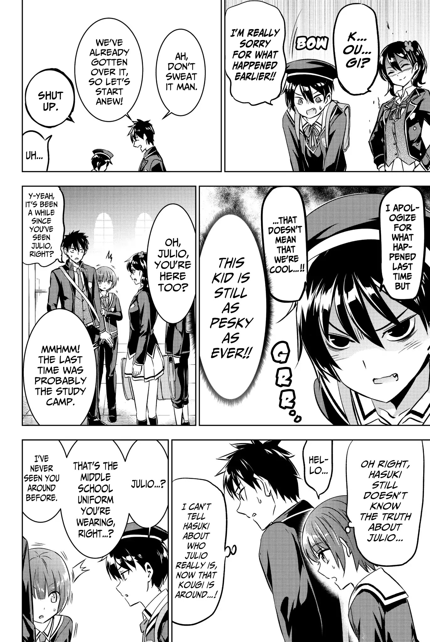 Kishuku Gakkou no Juliet Chapter 48 - Page 9