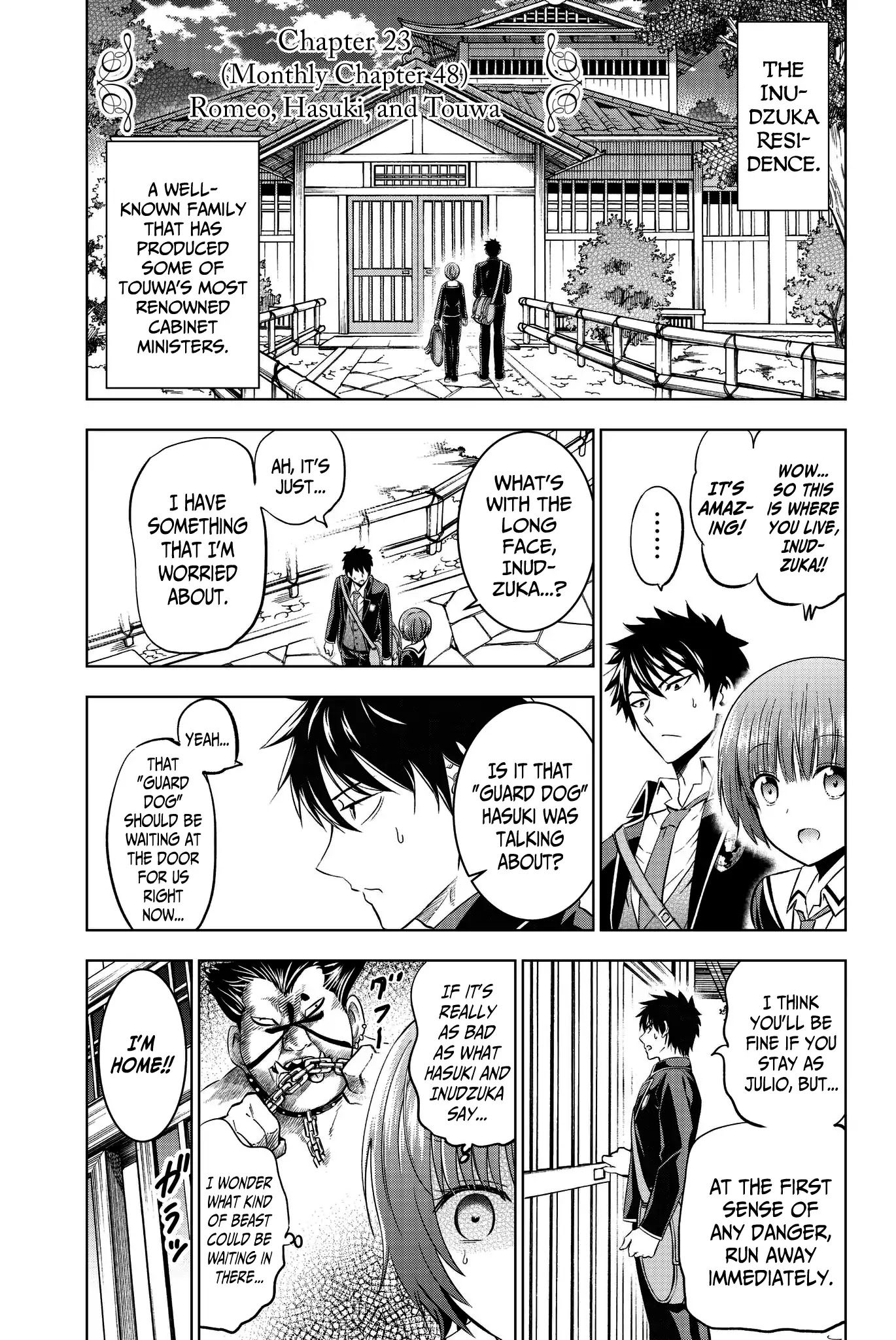 Kishuku Gakkou no Juliet Chapter 49 - Page 5