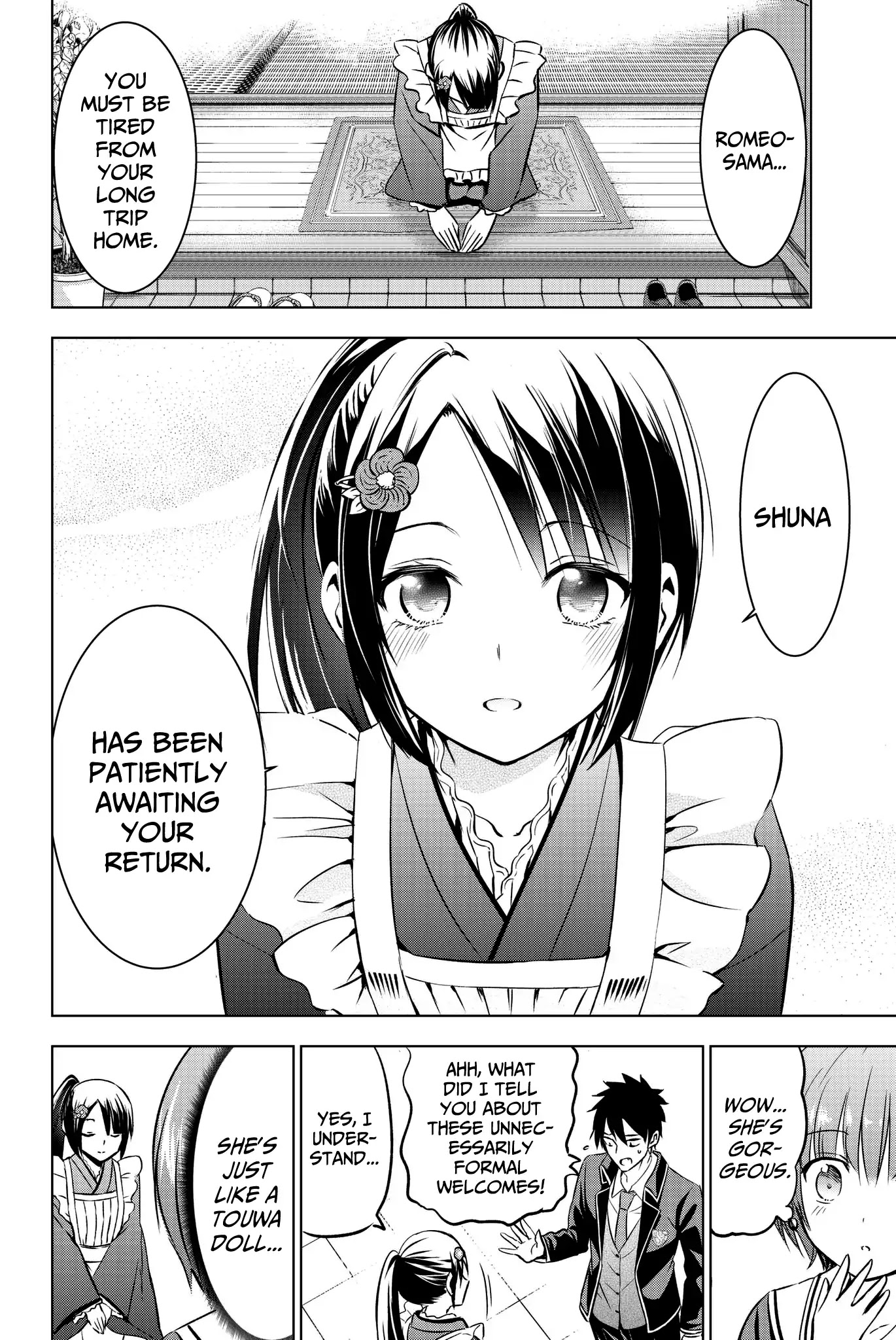 Kishuku Gakkou no Juliet Chapter 49 - Page 6