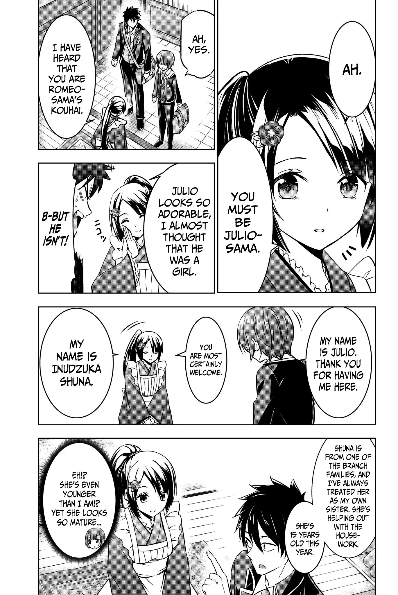 Kishuku Gakkou no Juliet Chapter 49 - Page 7