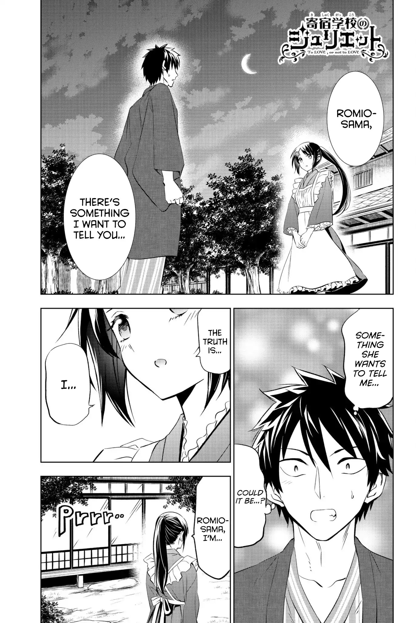 Kishuku Gakkou no Juliet Chapter 51 - Page 1