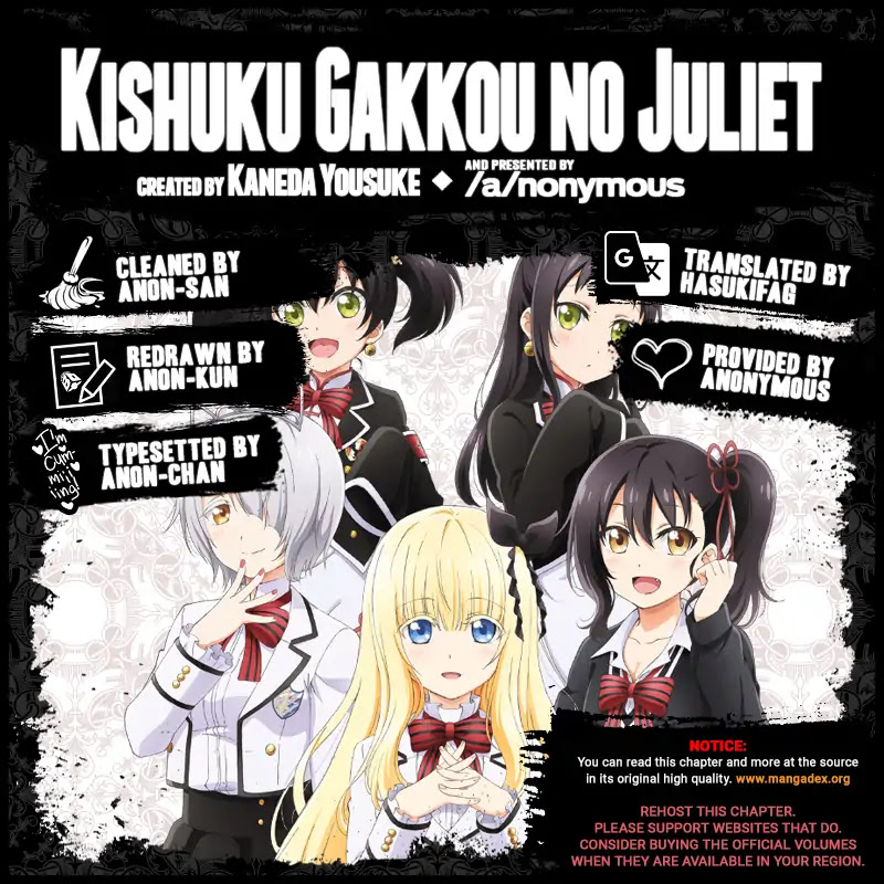 Kishuku Gakkou no Juliet Chapter 51 - Page 4