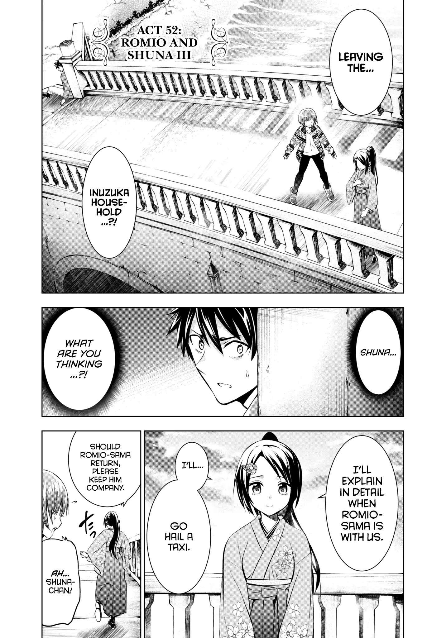 Kishuku Gakkou no Juliet Chapter 52 - Page 1