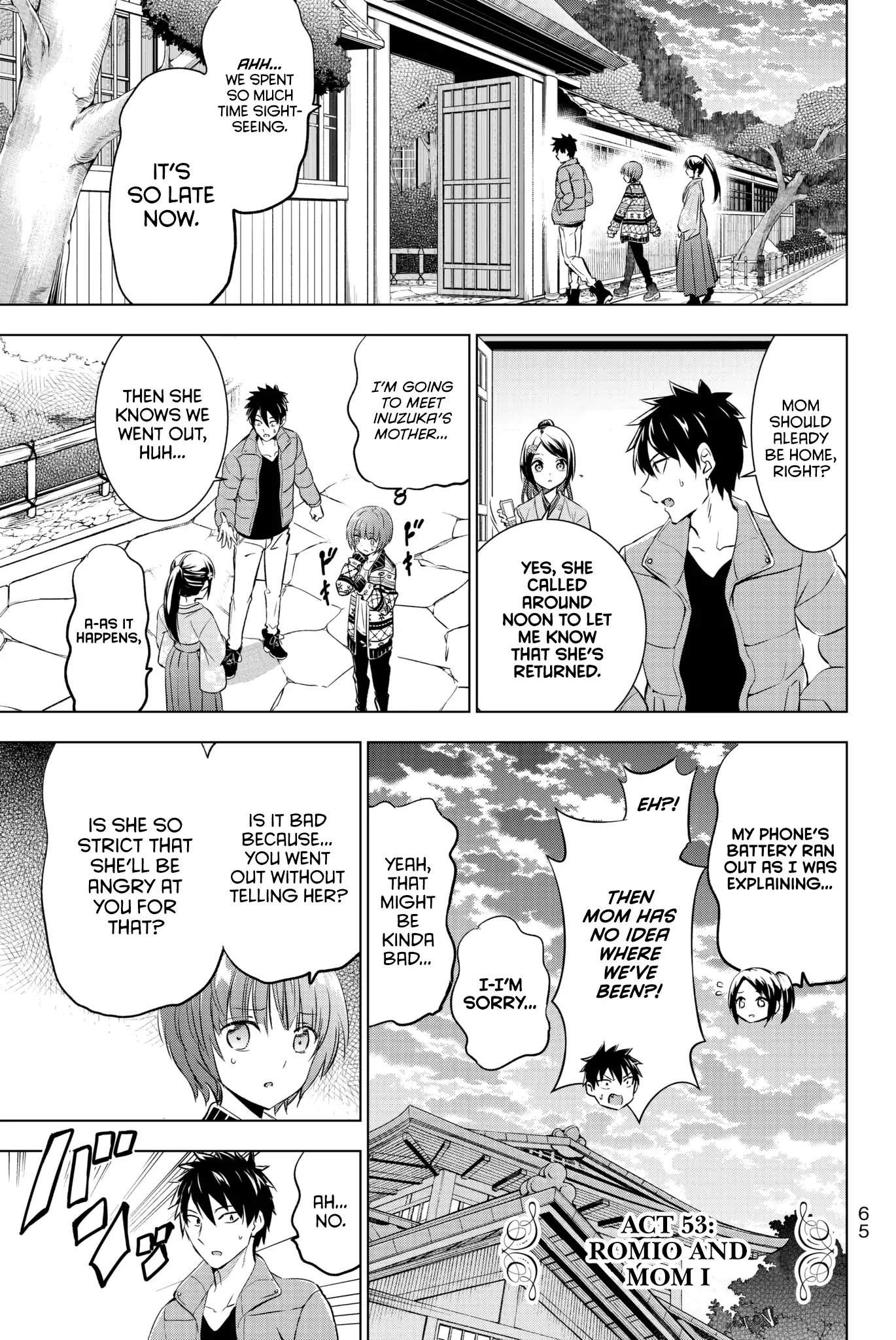 Kishuku Gakkou no Juliet Chapter 53 - Page 1