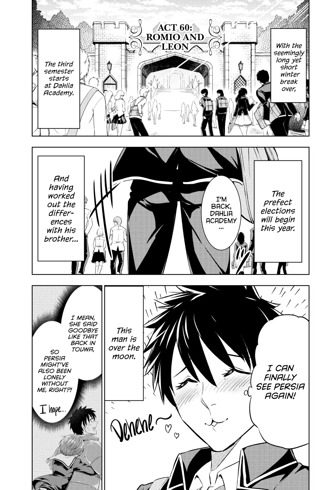 Kishuku Gakkou no Juliet Chapter 60 - Page 1