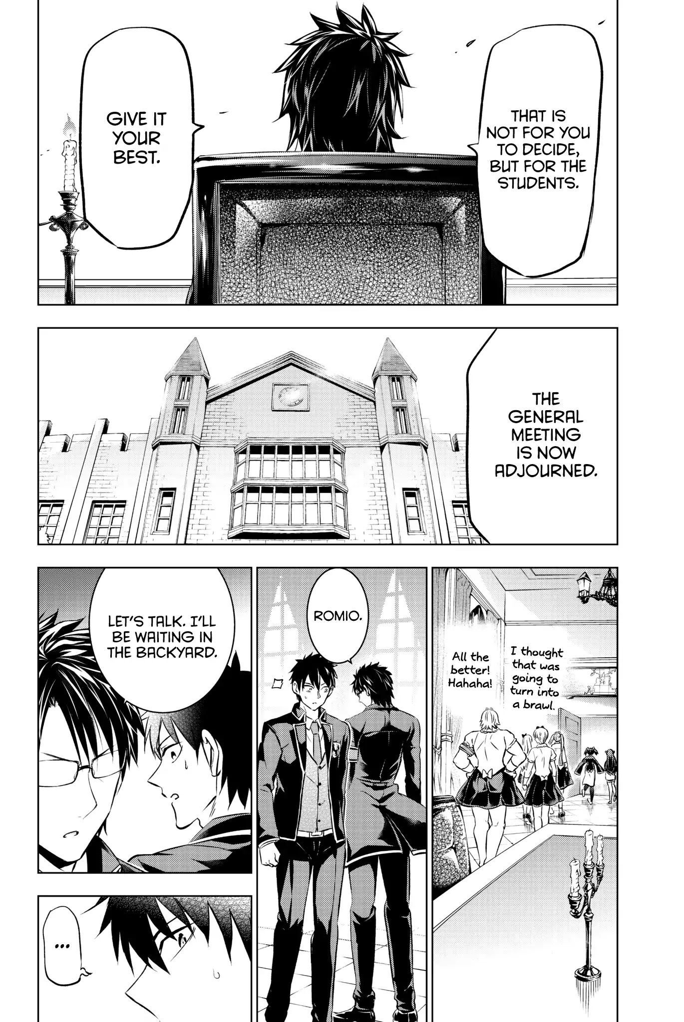 Kishuku Gakkou no Juliet Chapter 62 - Page 16