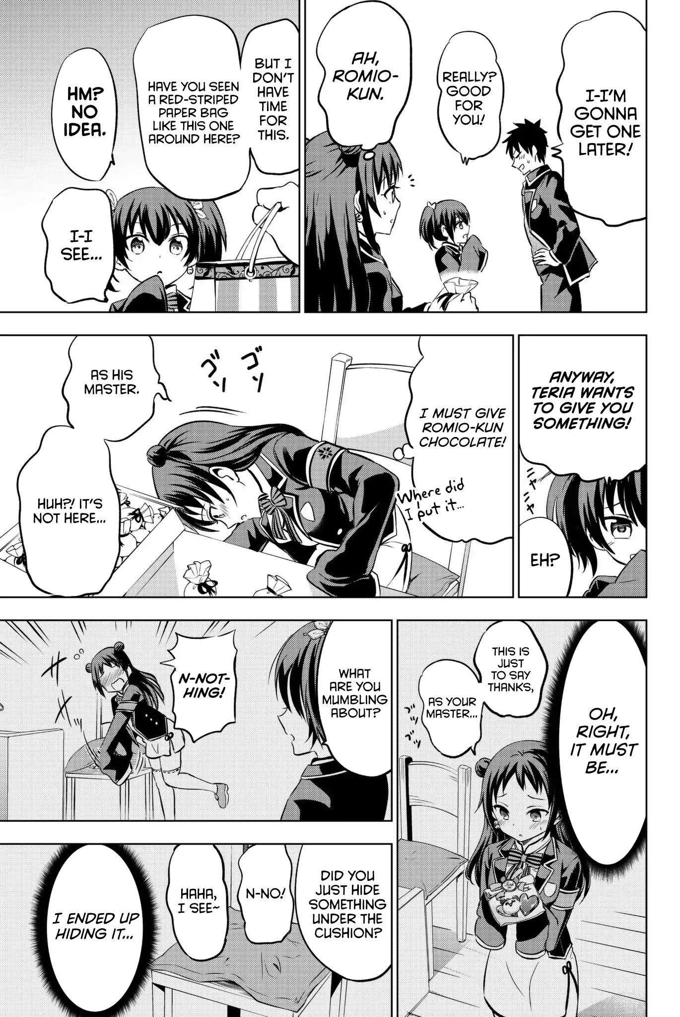 Kishuku Gakkou no Juliet Chapter 66 - Page 12