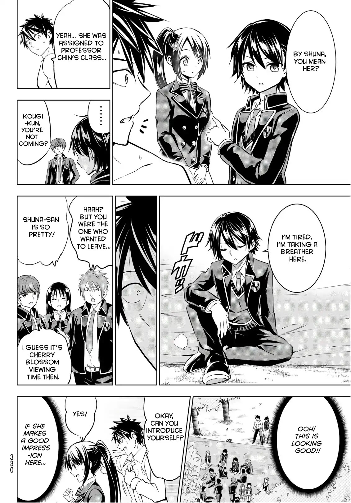 Kishuku Gakkou no Juliet Chapter 71 - Page 14