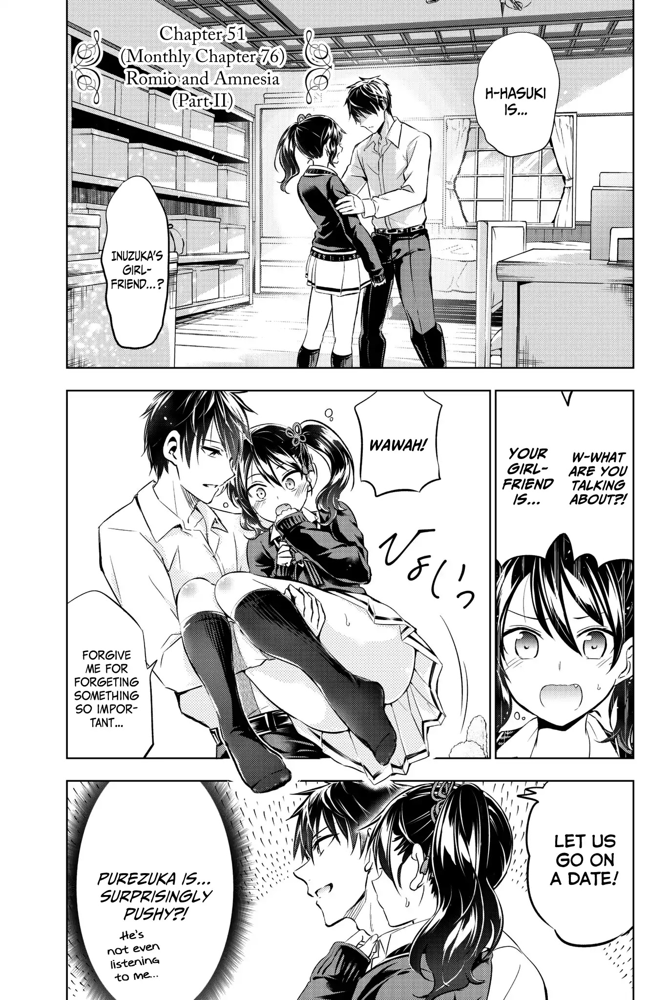 Kishuku Gakkou no Juliet Chapter 76 - Page 3