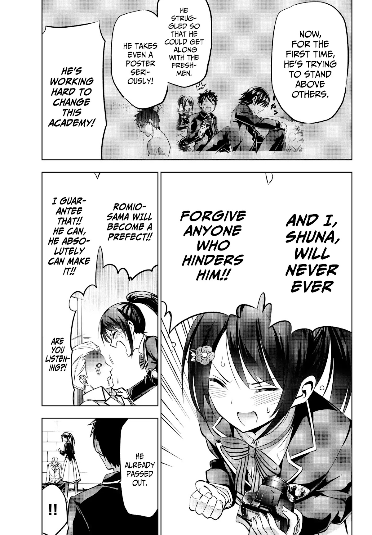 Kishuku Gakkou no Juliet Chapter 79 - Page 17
