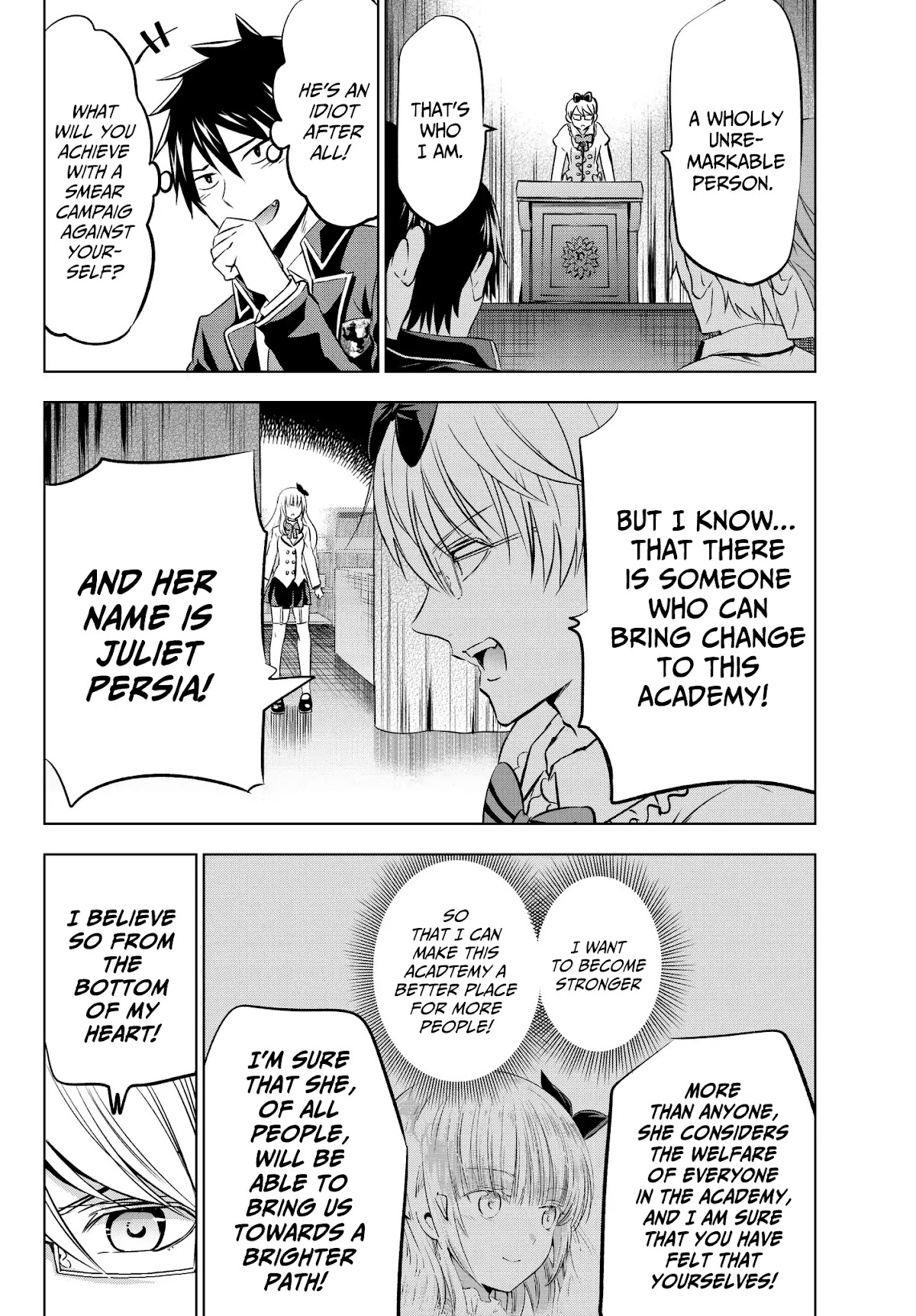 Kishuku Gakkou no Juliet Chapter 80 - Page 14