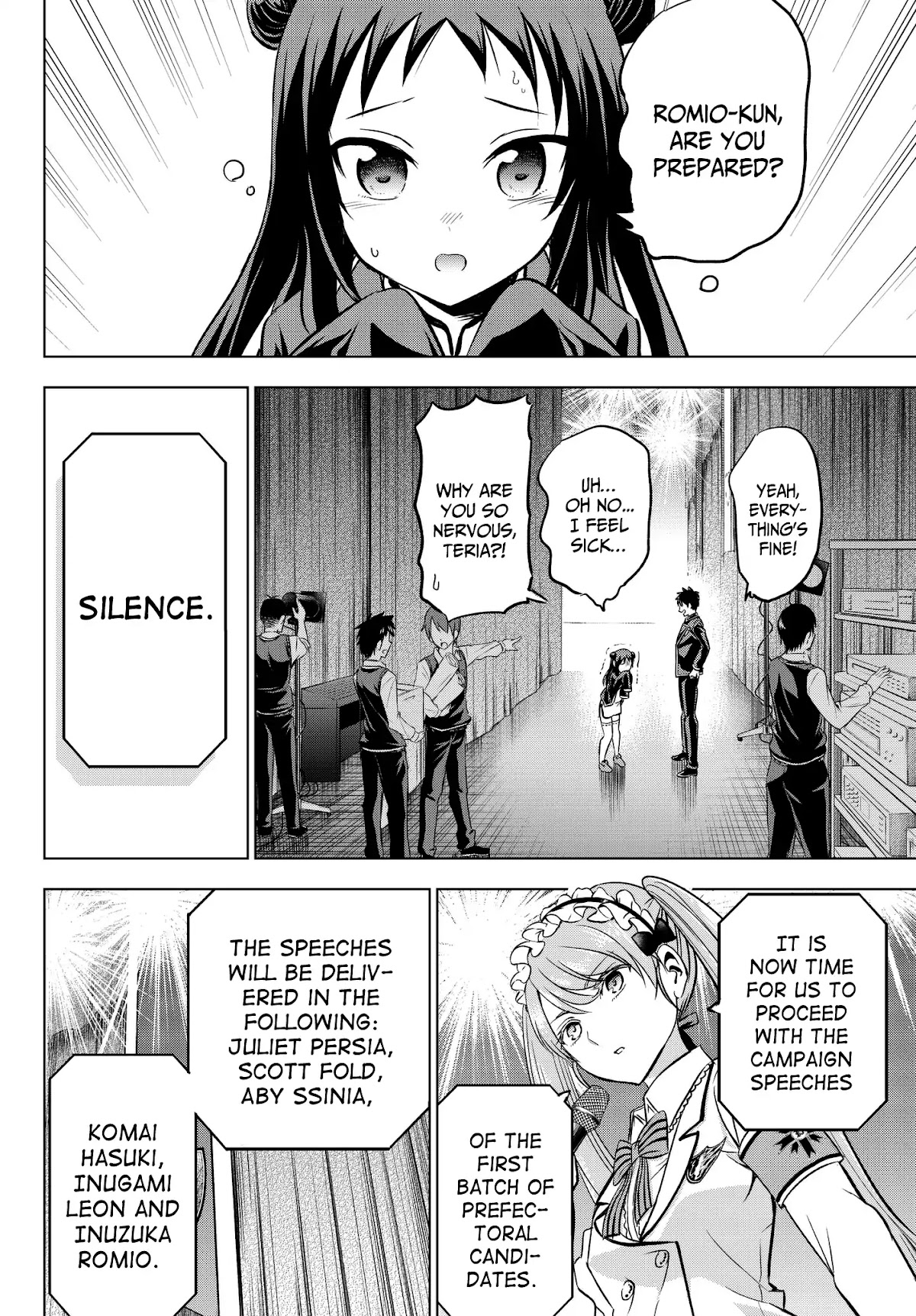 Kishuku Gakkou no Juliet Chapter 80 - Page 8