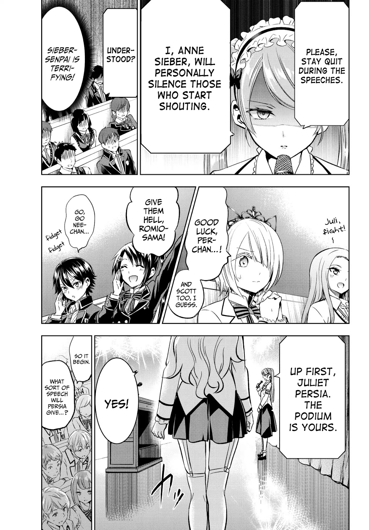 Kishuku Gakkou no Juliet Chapter 80 - Page 9