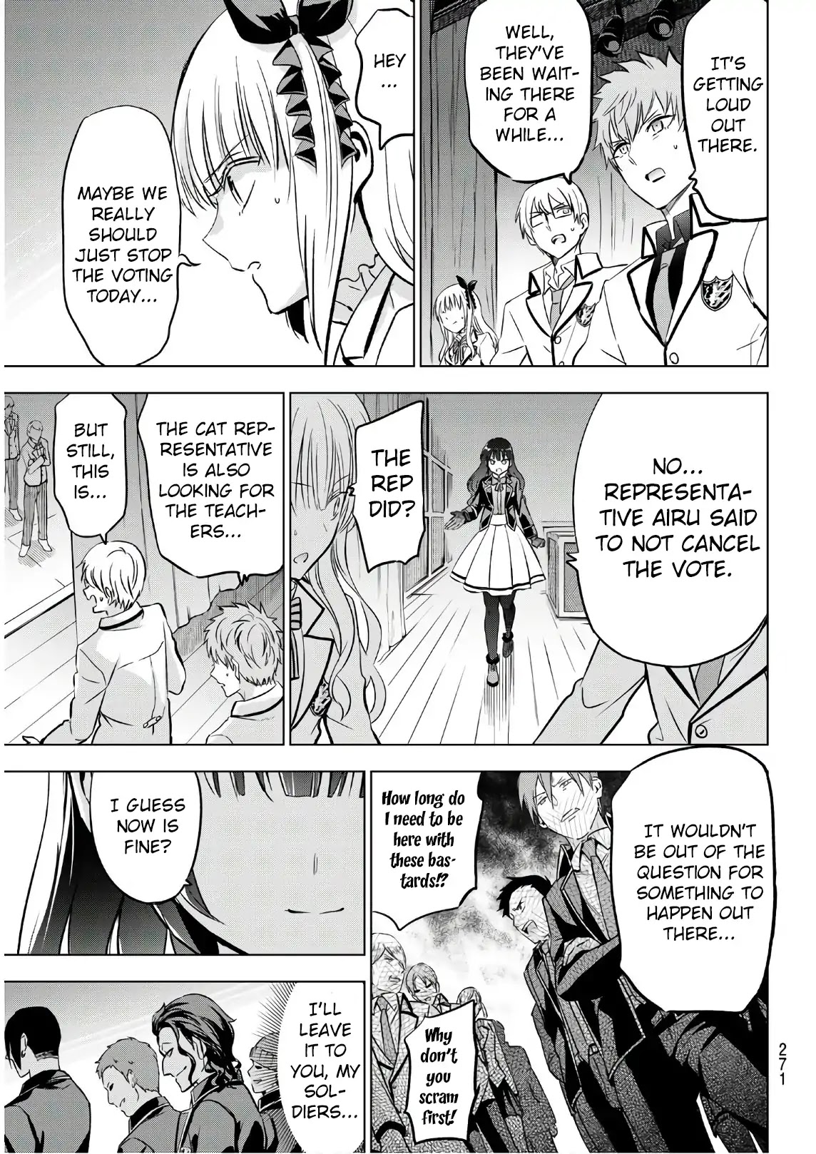 Kishuku Gakkou no Juliet Chapter 85 - Page 8