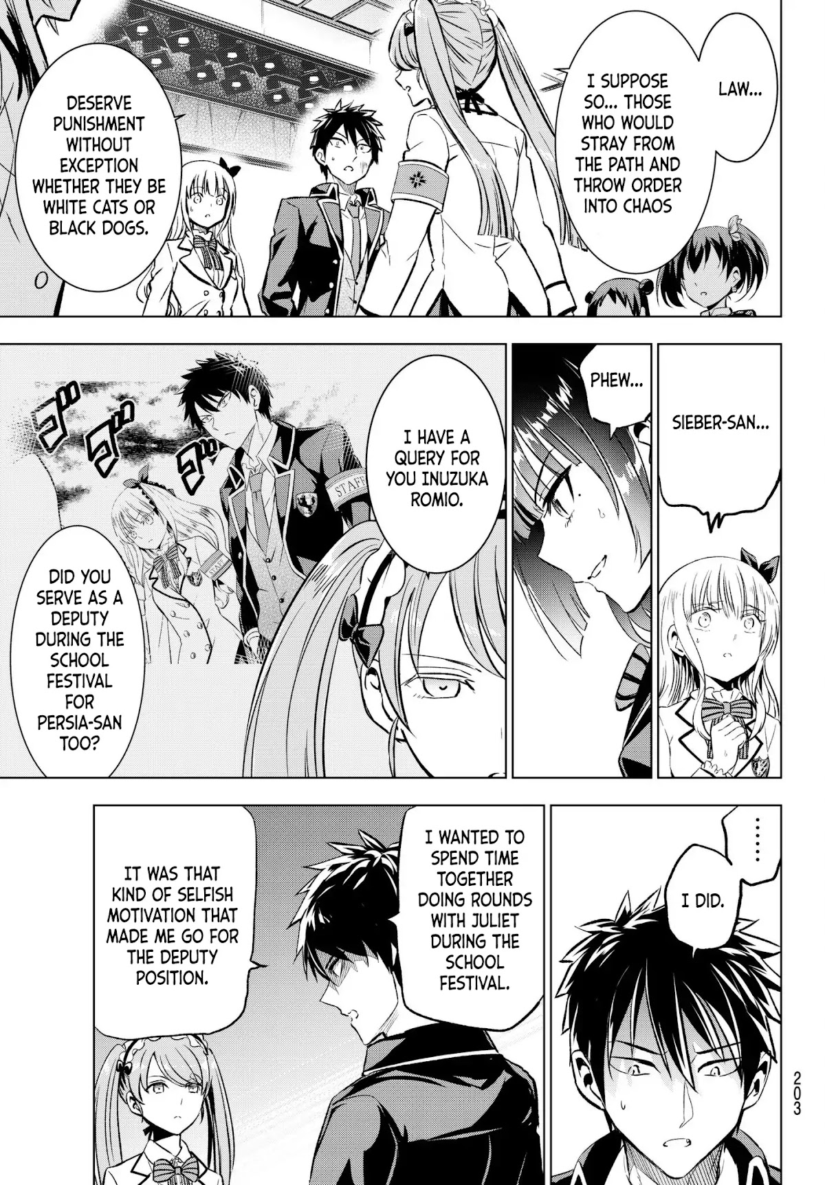 Kishuku Gakkou no Juliet Chapter 89 - Page 4