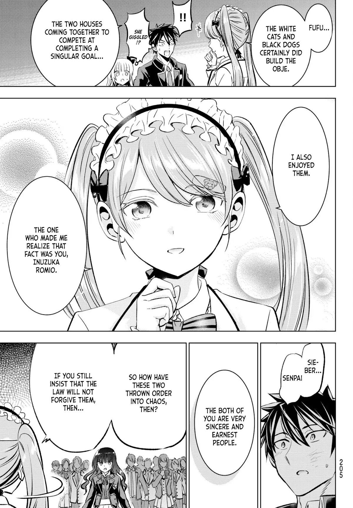 Kishuku Gakkou no Juliet Chapter 89 - Page 6