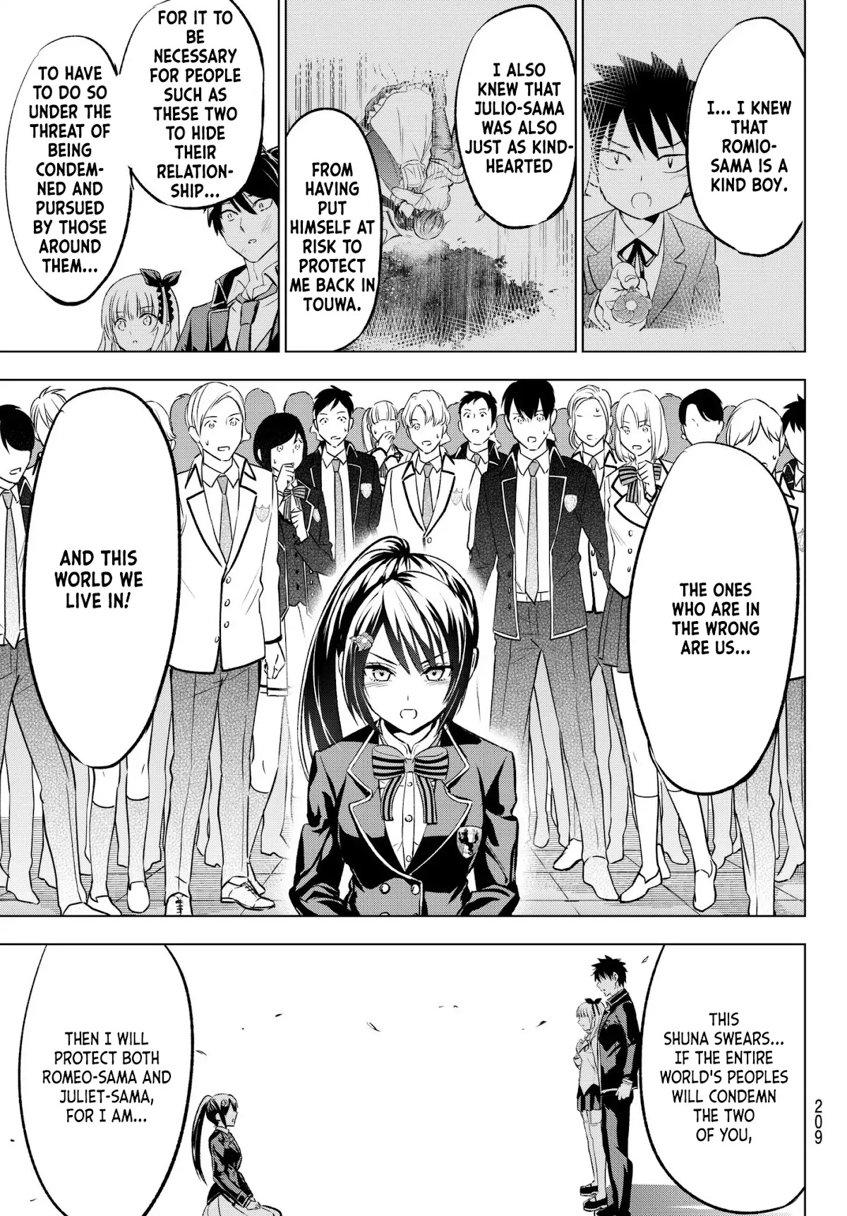 Kishuku Gakkou no Juliet Chapter 89 - Page 10