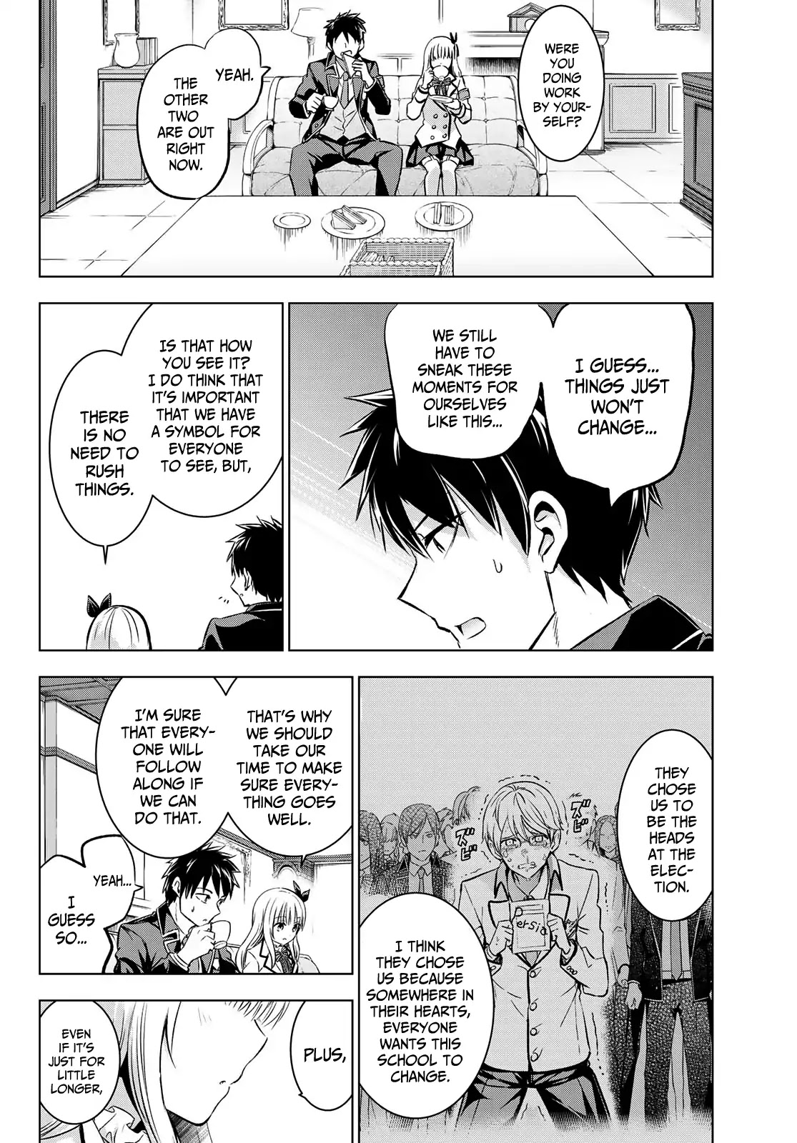 Kishuku Gakkou no Juliet Chapter 92 - Page 18