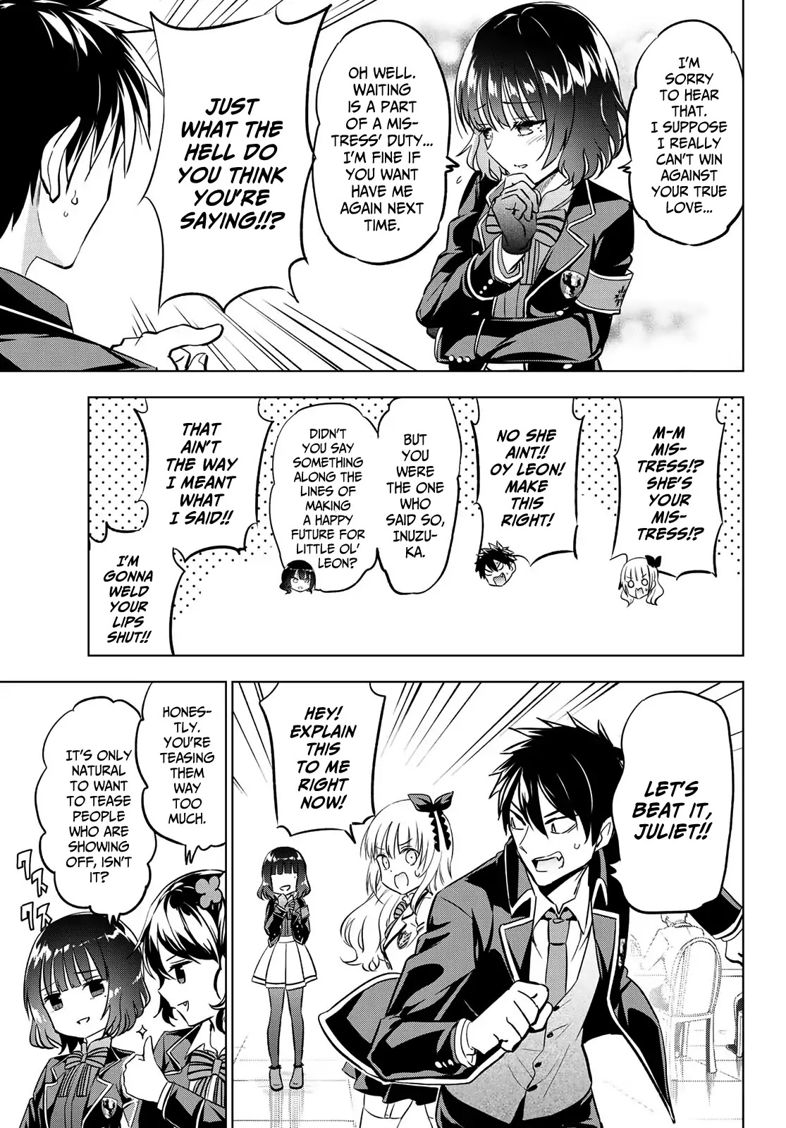 Kishuku Gakkou no Juliet Chapter 92 - Page 9