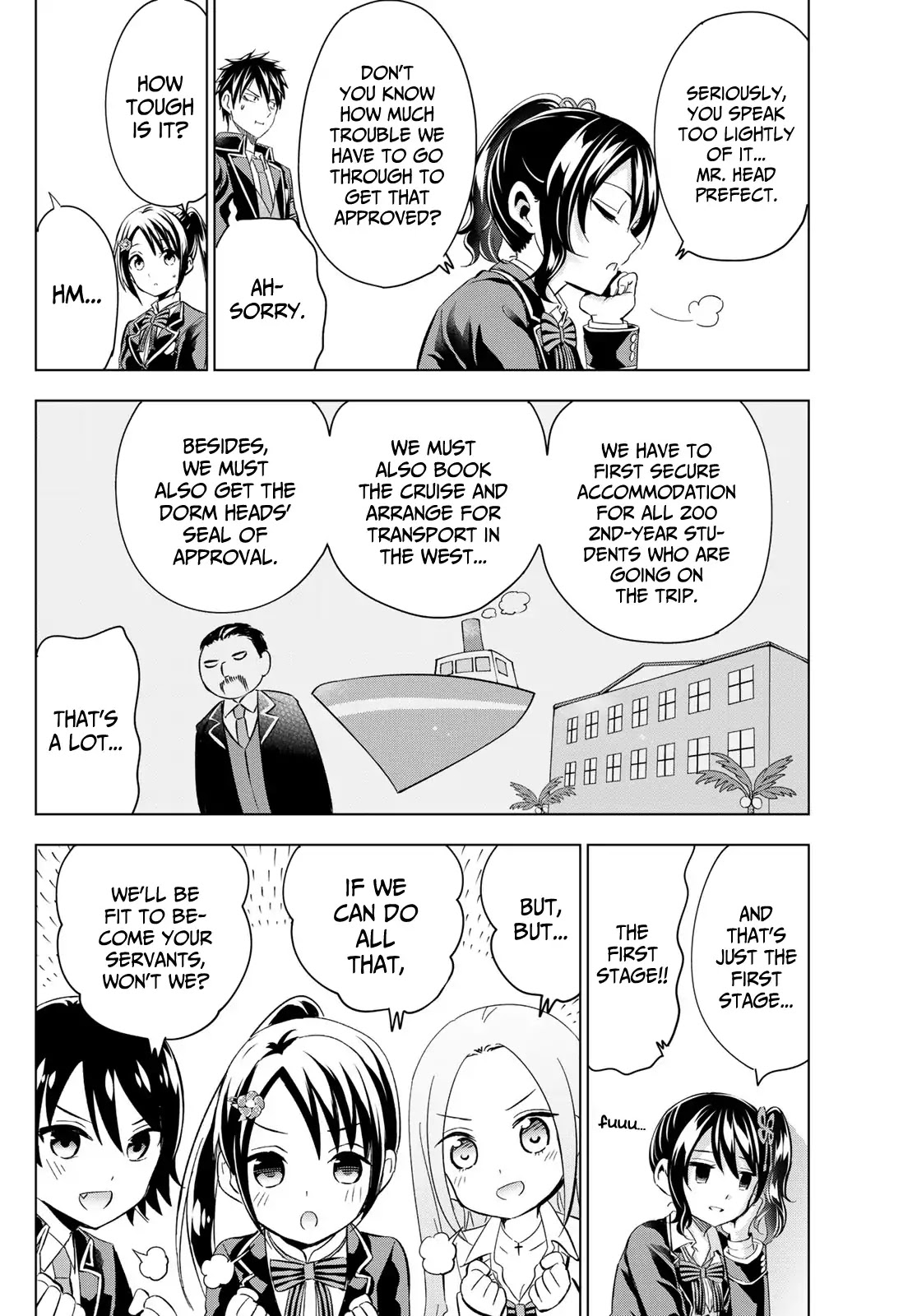 Kishuku Gakkou no Juliet Chapter 99 - Page 8