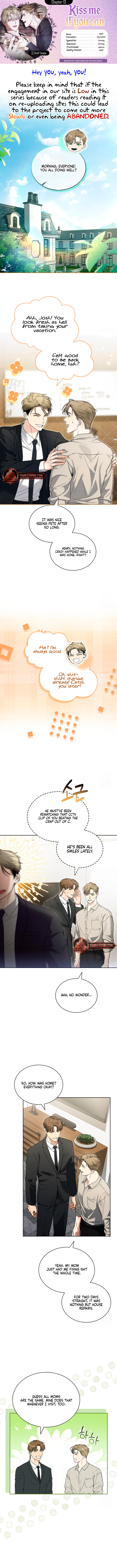 Kiss Me If You Can Chapter 13 - Page 1