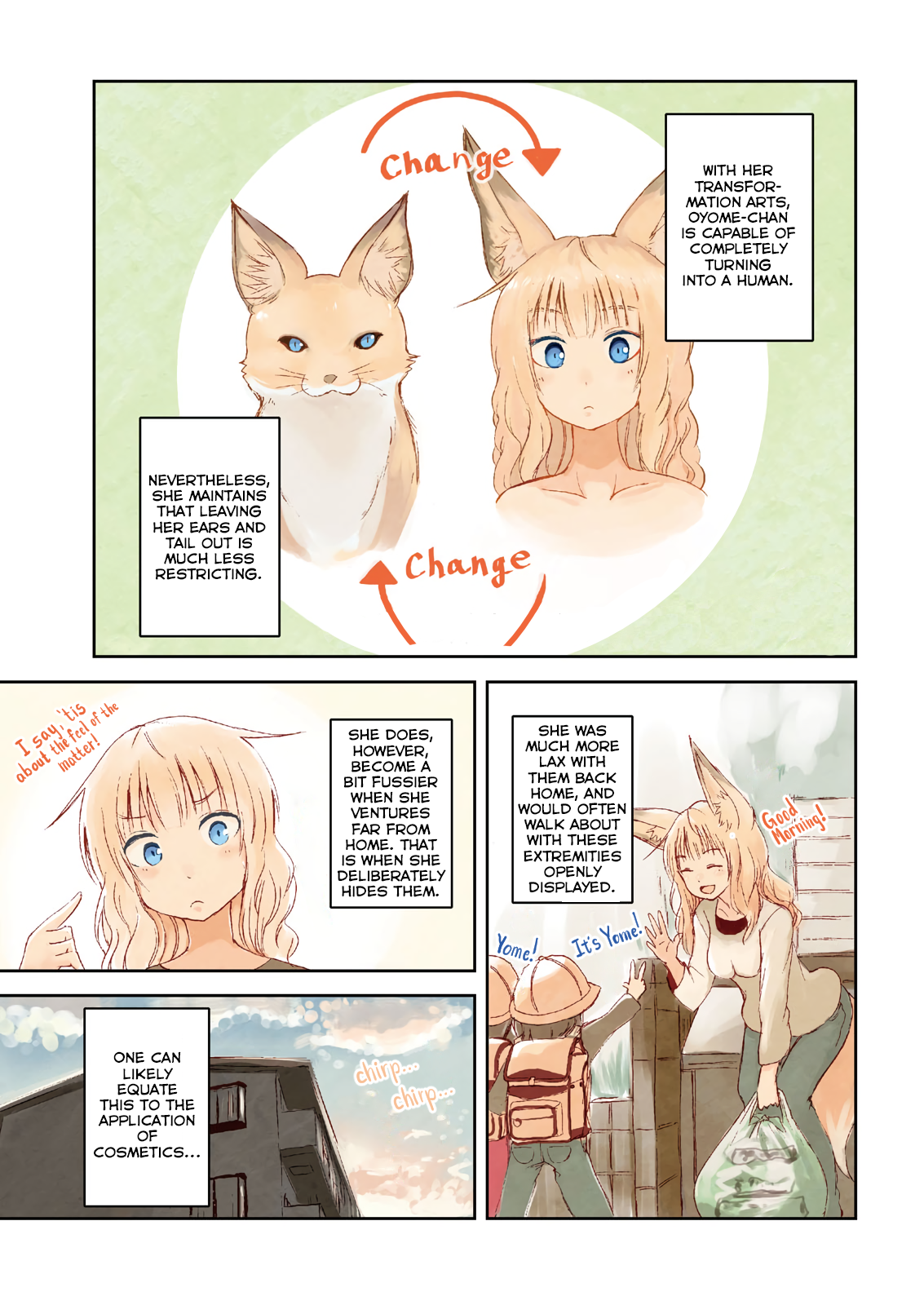 Kitsune no Oyome-chan Chapter 3 - Page 1