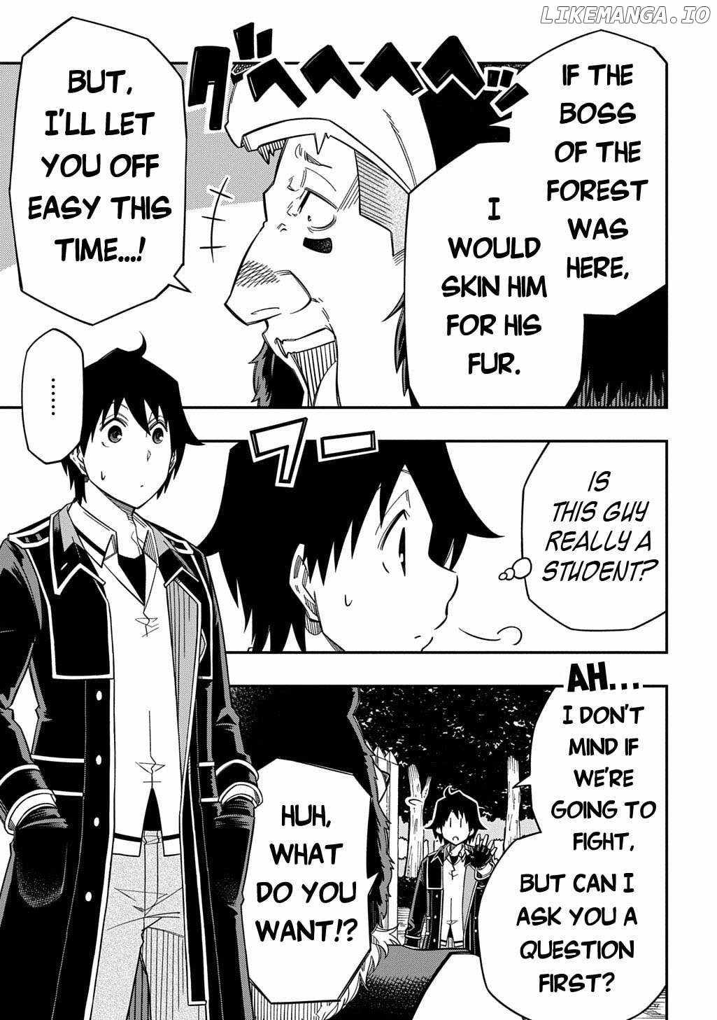 Kiyoubinbou, Jou wo Tateru – Kaitaku Gakuen no Rettousei na no ni, Joukyuu-shoku no Skill to Mahou ga Subete Tsukaemasu Chapter 31.1 - Page 3
