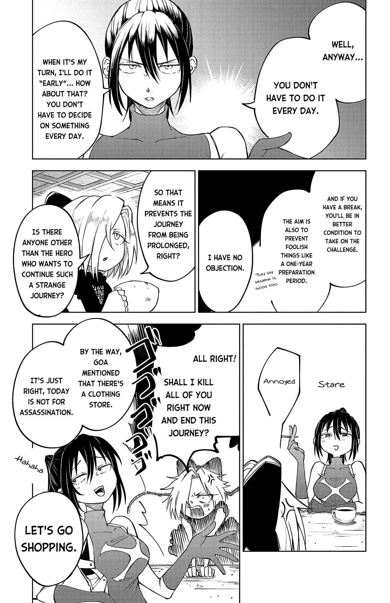 Kizetsu Yuusha to Ansatsu Hime Chapter 15 - Page 11