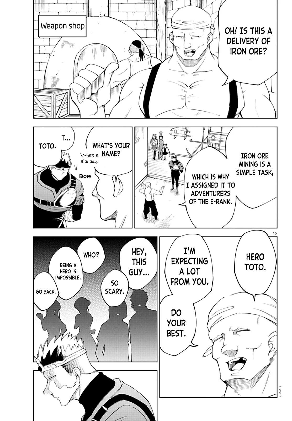 Kizetsu Yuusha to Ansatsu Hime Chapter 5 - Page 16