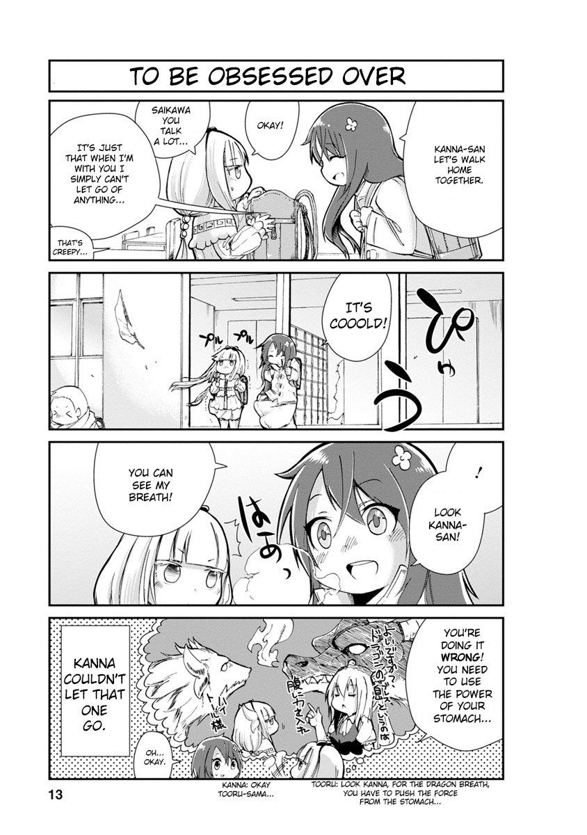 Kobayashi-san Chi no Maid Dragon: Kanna no Nichijou Chapter 1 - Page 13