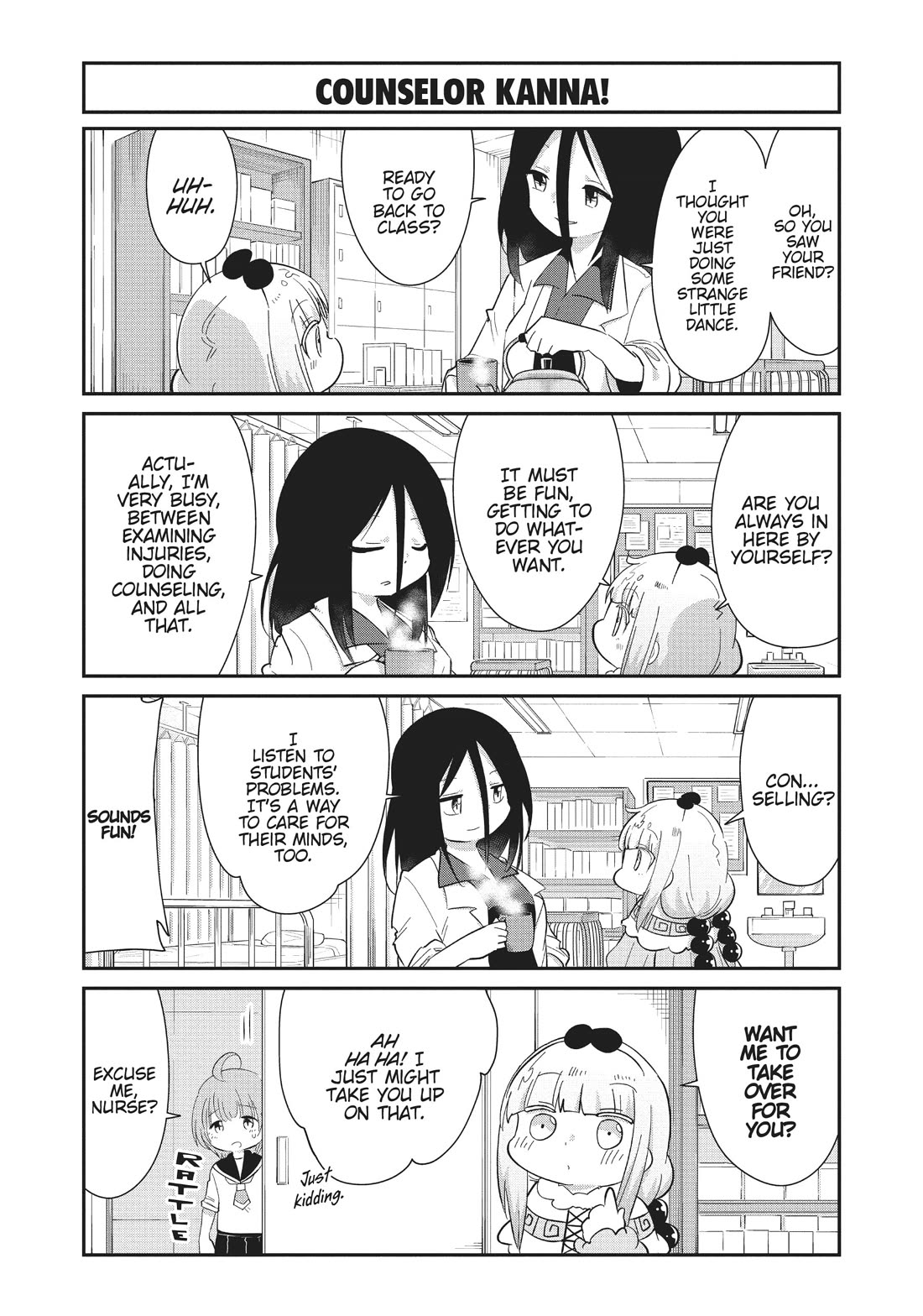 Kobayashi-san Chi no Maid Dragon: Kanna no Nichijou Chapter 100 - Page 7