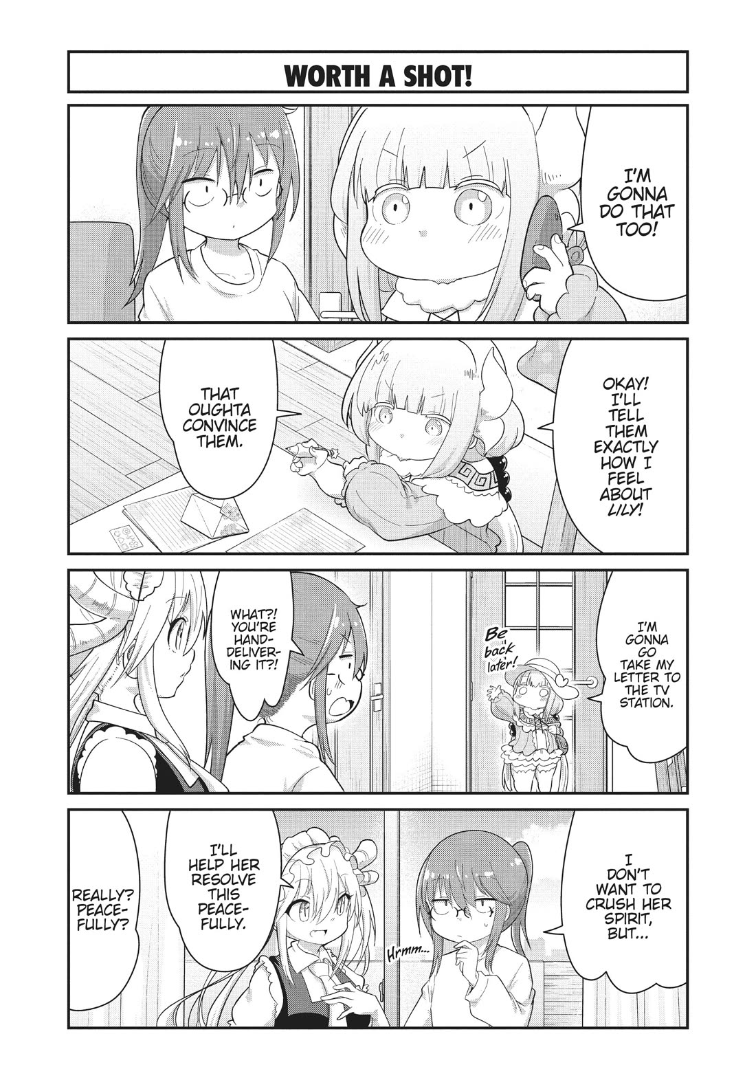 Kobayashi-san Chi no Maid Dragon: Kanna no Nichijou Chapter 104 - Page 5