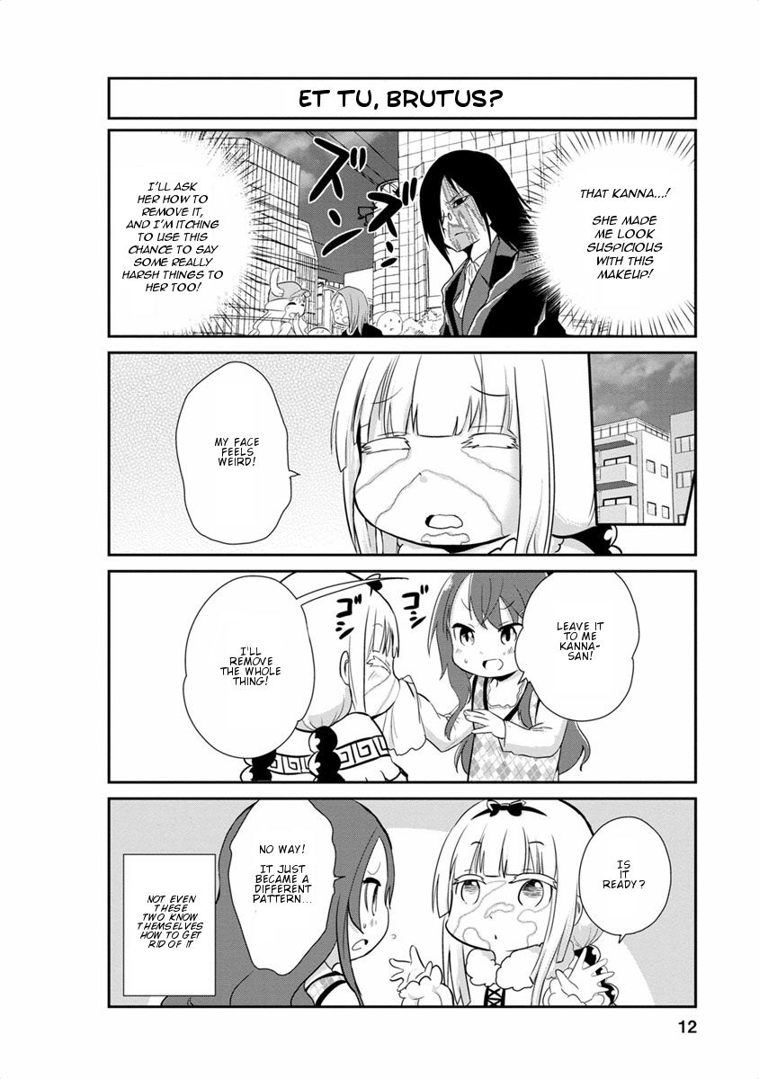 Kobayashi-san Chi no Maid Dragon: Kanna no Nichijou Chapter 11 - Page 12