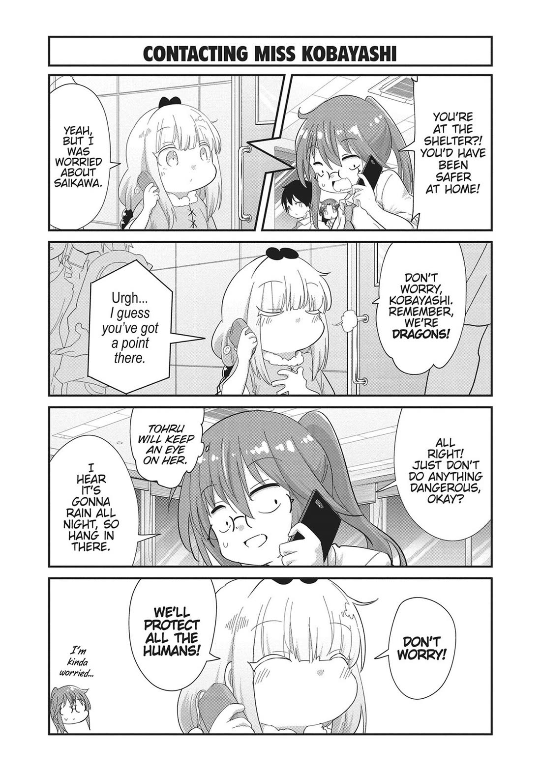 Kobayashi-san Chi no Maid Dragon: Kanna no Nichijou Chapter 116 - Page 2