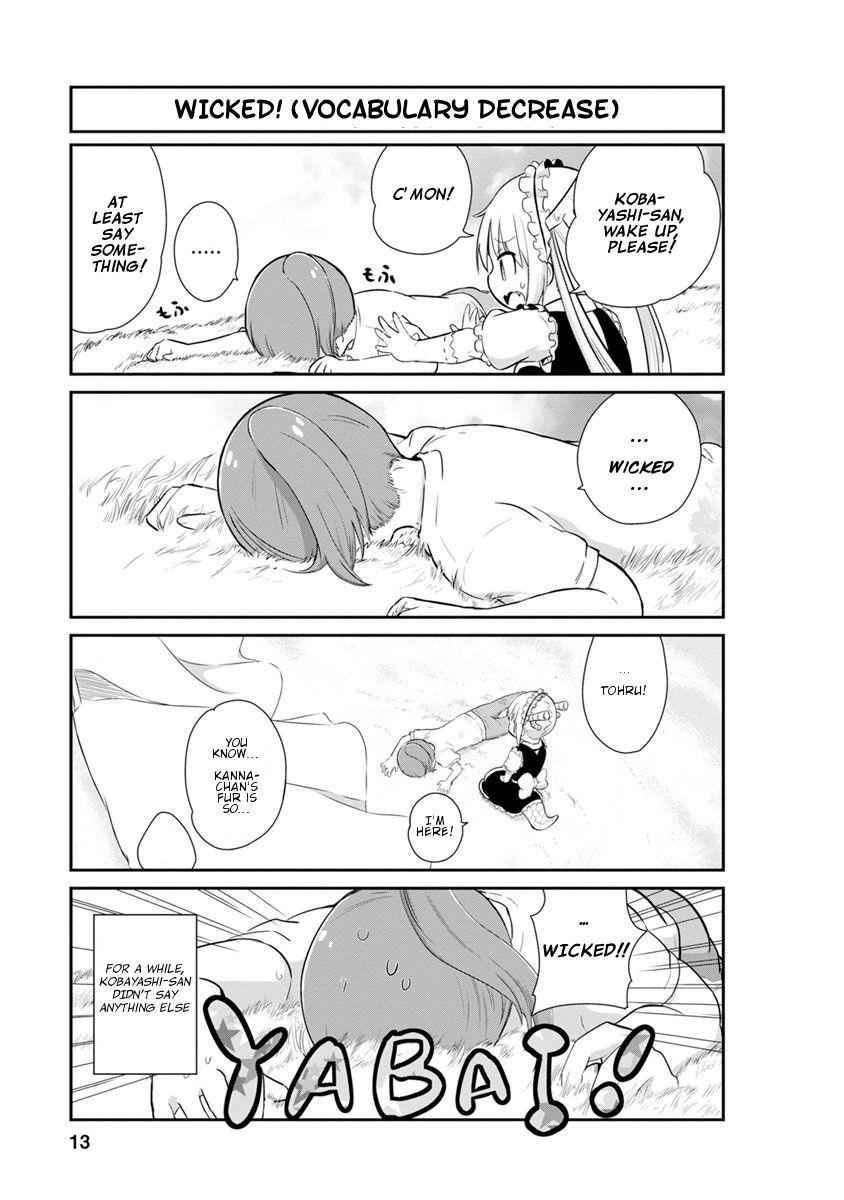 Kobayashi-san Chi no Maid Dragon: Kanna no Nichijou Chapter 21 - Page 13