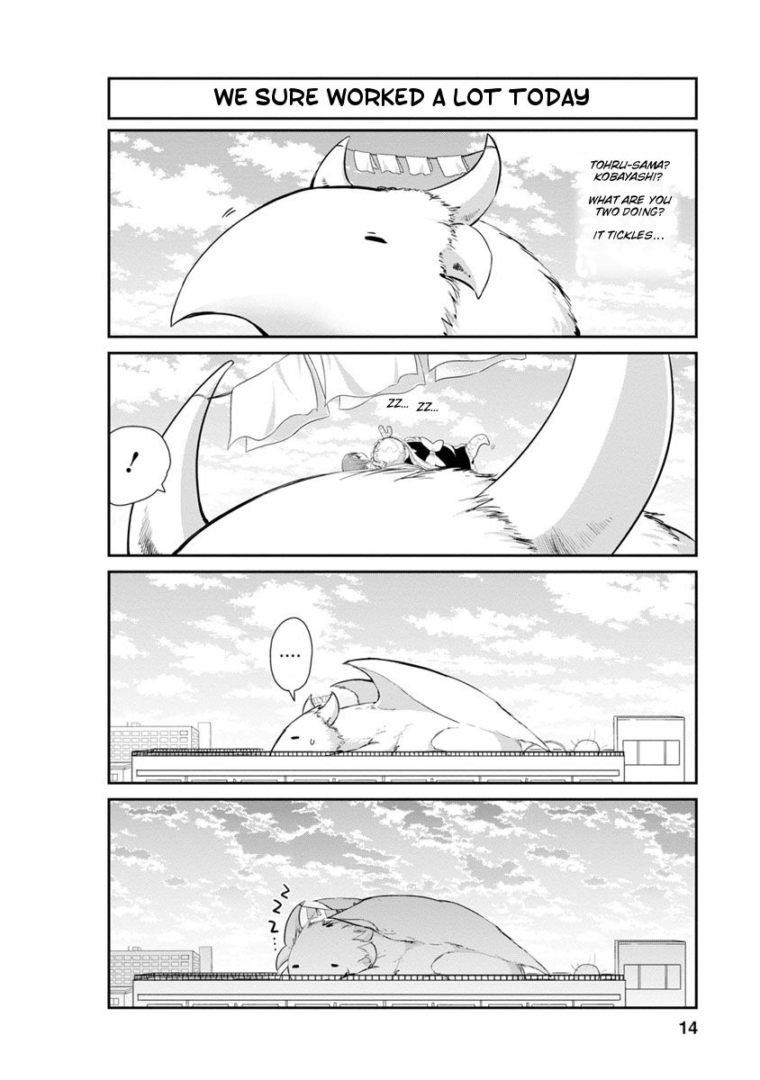 Kobayashi-san Chi no Maid Dragon: Kanna no Nichijou Chapter 21 - Page 14